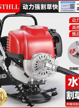 四冲LYP程汽油背藻负式小虾型水下割纯草机塘蟹塘伊乐除草机