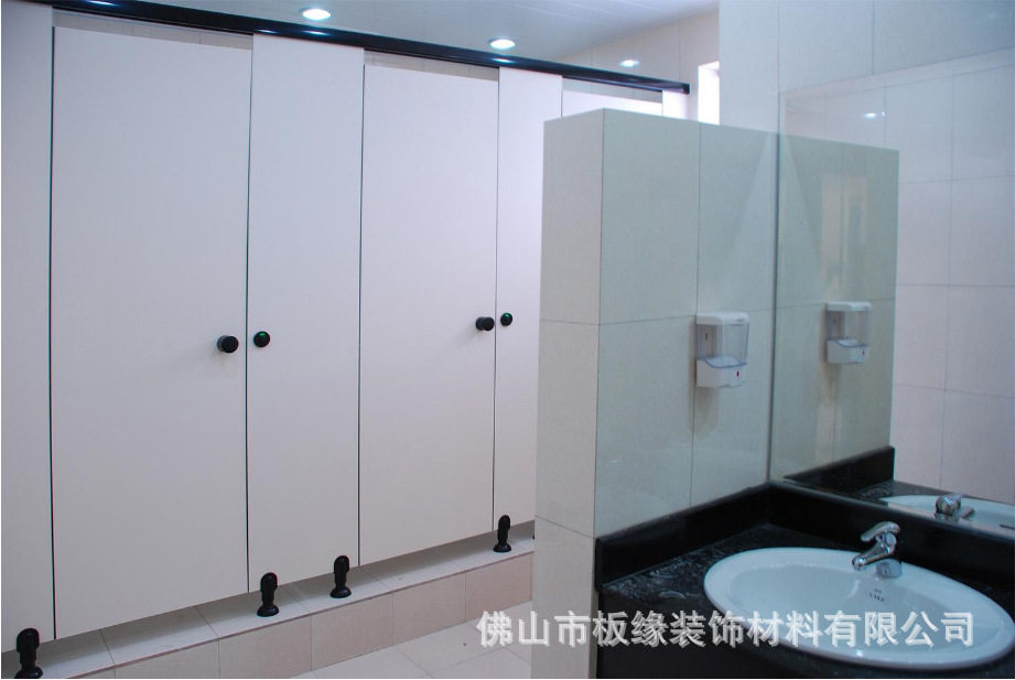 公共卫生间隔断板高密度抗倍特pvc防水淋浴房简易工厂厕所隔墙门