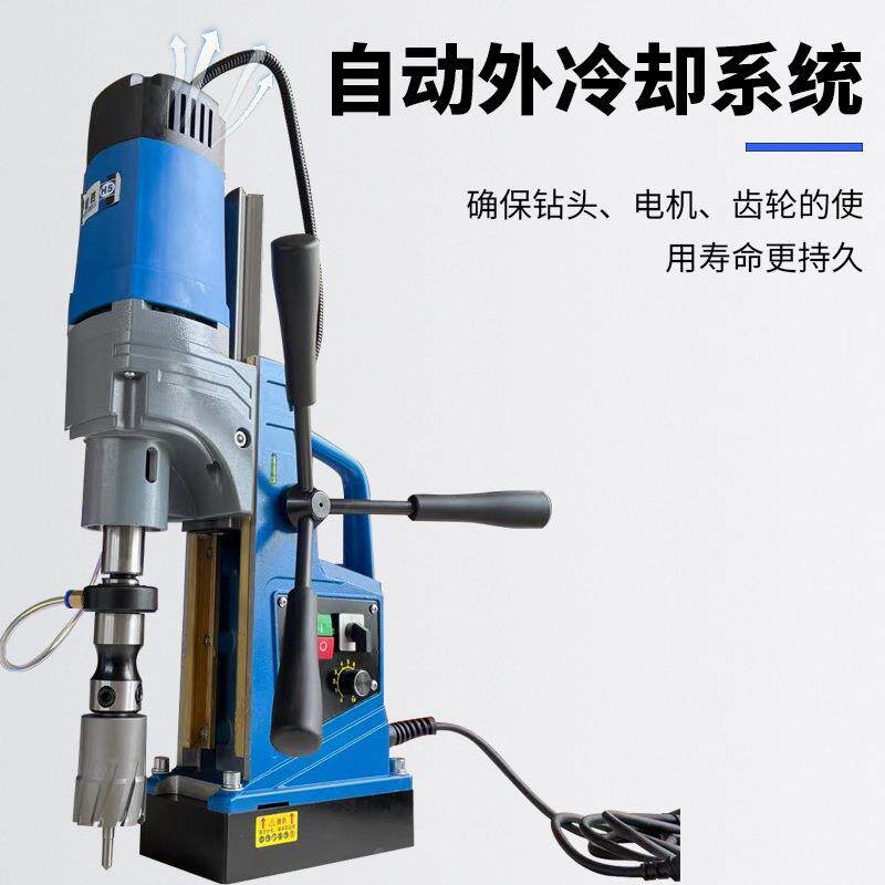 上海磁力钻吸铁钻Q磁-X600QX-60000座钻钢板芯打孔机取钻机
