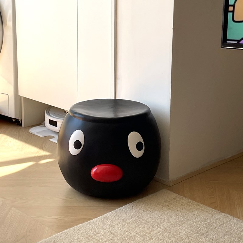 可爱创意企鹅小矮凳家用客厅坐凳门口入户穿鞋凳儿童房卡通换鞋凳