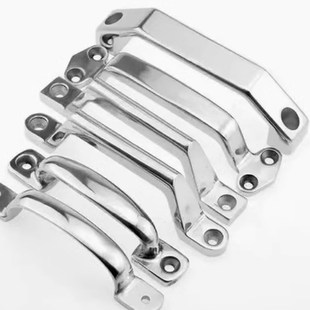 不锈钢方形压铸拉手 L150 XAK01 L100 L200 L80 替代怡合达