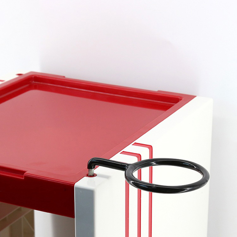 23美发推车工具车美容工具车发廊杠车手推车烫染置物车