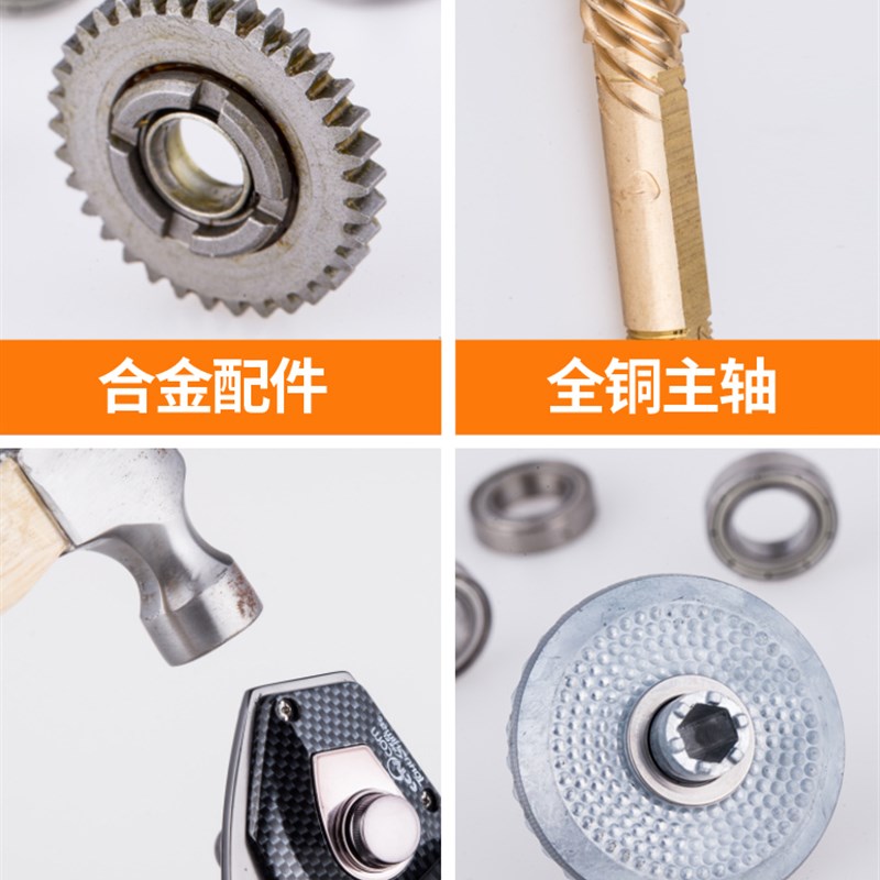 德岛HK鱼轮1轴鱼线轮全金属线杯渔轮无间隙纺车轮斜口渔线轮渔具