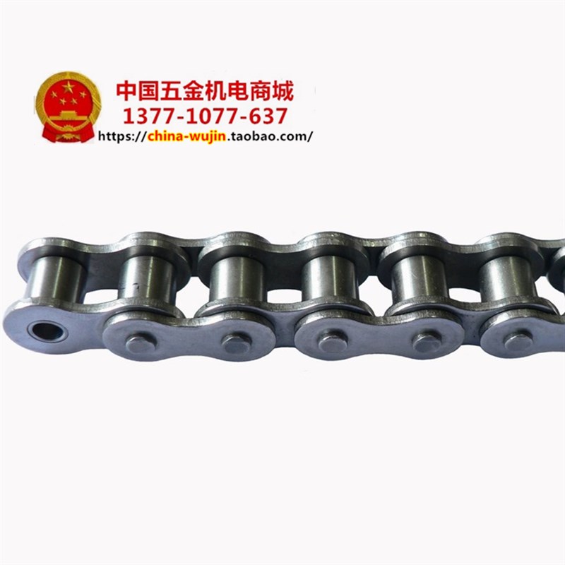 30不锈钢短节距精密滚子链条SS0C008B101工业传动输送链