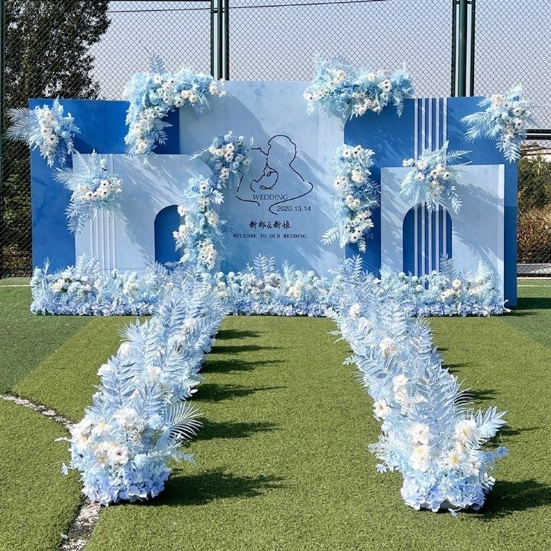 婚庆道具花艺仿真花婚礼布置排花路引花点花背景舞台迎宾区装饰花,节庆用品/礼品,婚庆绢花,淘宝优惠券,粉丝福利购,淘宝优惠卷