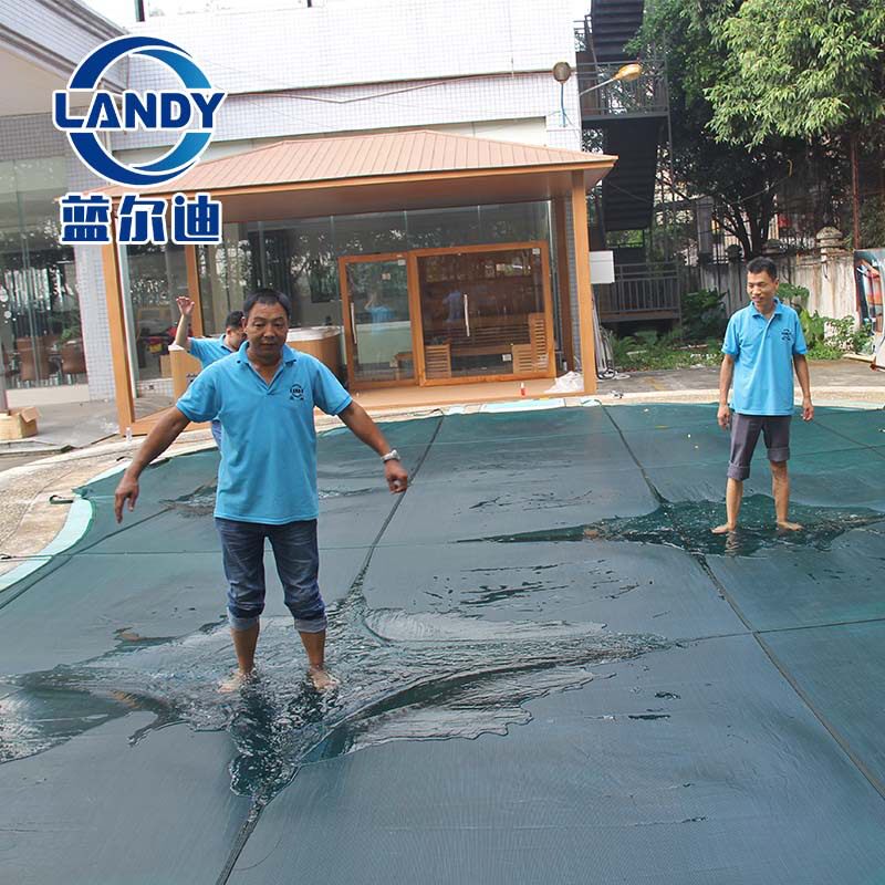 PP安全网泳池防尘保温易拆易装