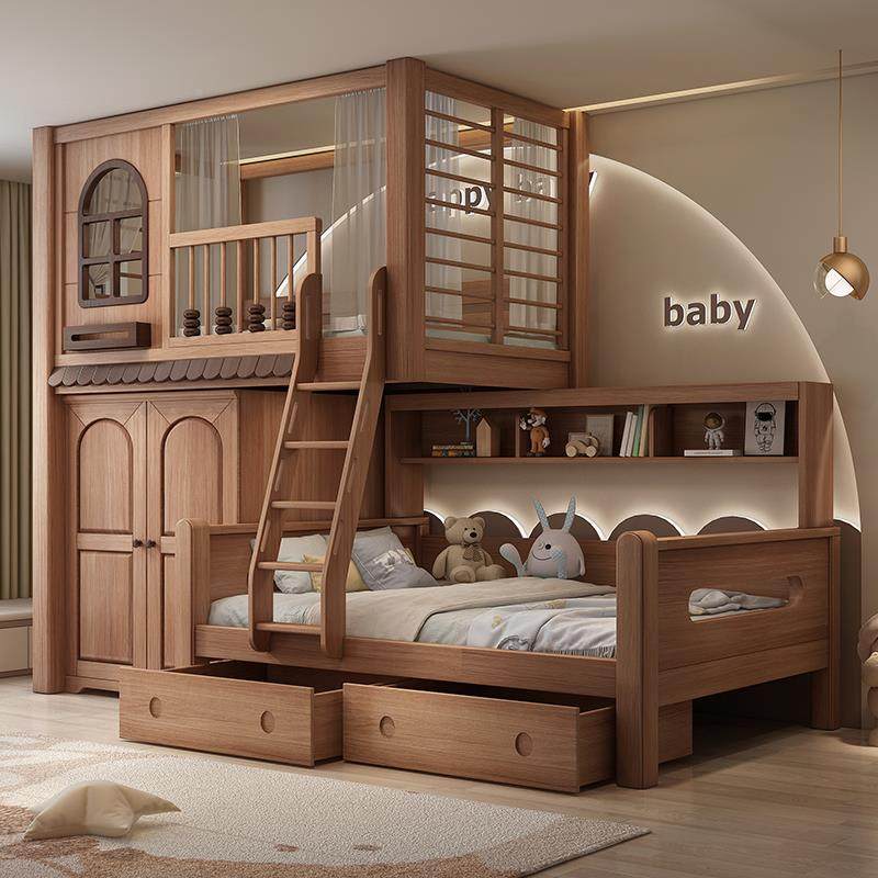 ?全实木上错下铺双层床交式上下A07错位型床错位床小户床下桌儿童,基础建材,脚轮/万向轮,淘宝优惠券,粉丝福利购,淘宝优惠卷