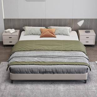 全实床木榻榻米无头排架床B09架双人骨矮床单1.5m卧室中小户型齐