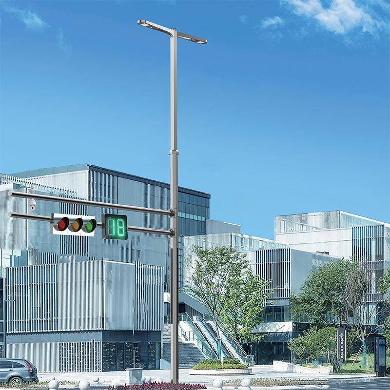 道路综合杆交杆合一多组合杆监控杆通标志可咨询牌杆可定制