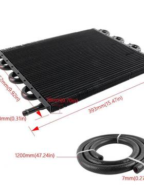 汽车改跨境热装汽车4排6排8排油铝油冷却OC001器套销件散热器