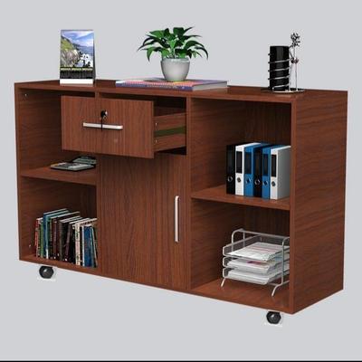 木质办公柜收档案柜柜移动矮书储物HZU柜子资料柜桌边茶水文件侧