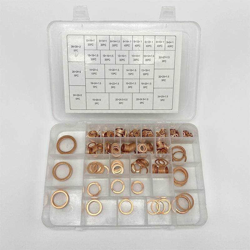 IMP813081730铜环工具箱船用紫5铜修盒紫铜油封垫片56A8理/30PCS