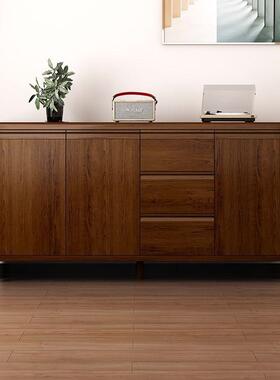 中式全实房餐边柜美胡桃靠墙一木WIZ体家收用餐厅置物柜2025厨纳