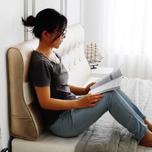 S护腰床头软包靠背靠垫床靠垫榻榻米靠无床头接直背靠墙不用ltaos