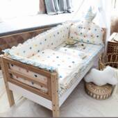 儿床床床围床品套件儿防撞软包纯棉23976814防磕碰可婴童床拼接床