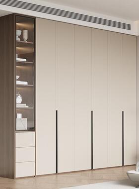 实木衣柜连书桌一2体组BTS519家用卧室小户型2习05新款转角带学合