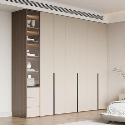 实木衣柜连书桌一2体组BTS519家用卧室小户型2习05新款转角带学合