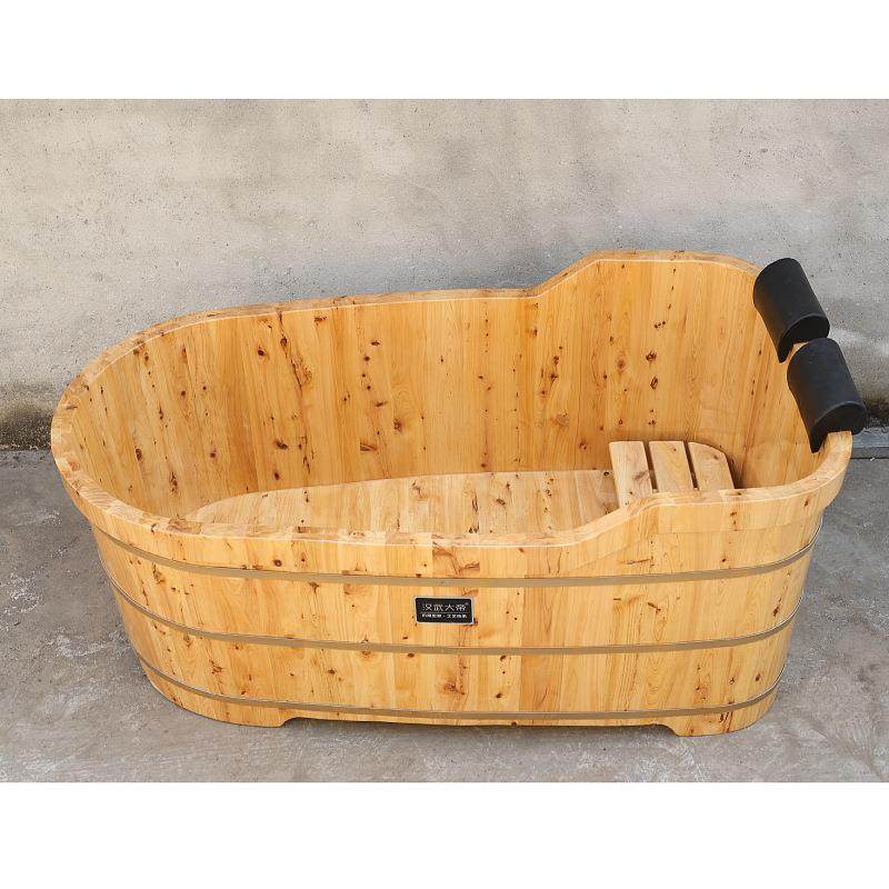 加厚泡澡桶tlzn$*&%酒店浴盆双桶人侣泡澡木成人泡情浴浴全身实木