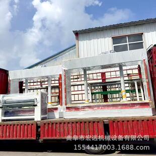 多米层合胶吨板五合板涂胶复合压板机502.5长门板家具HY-50板冷压