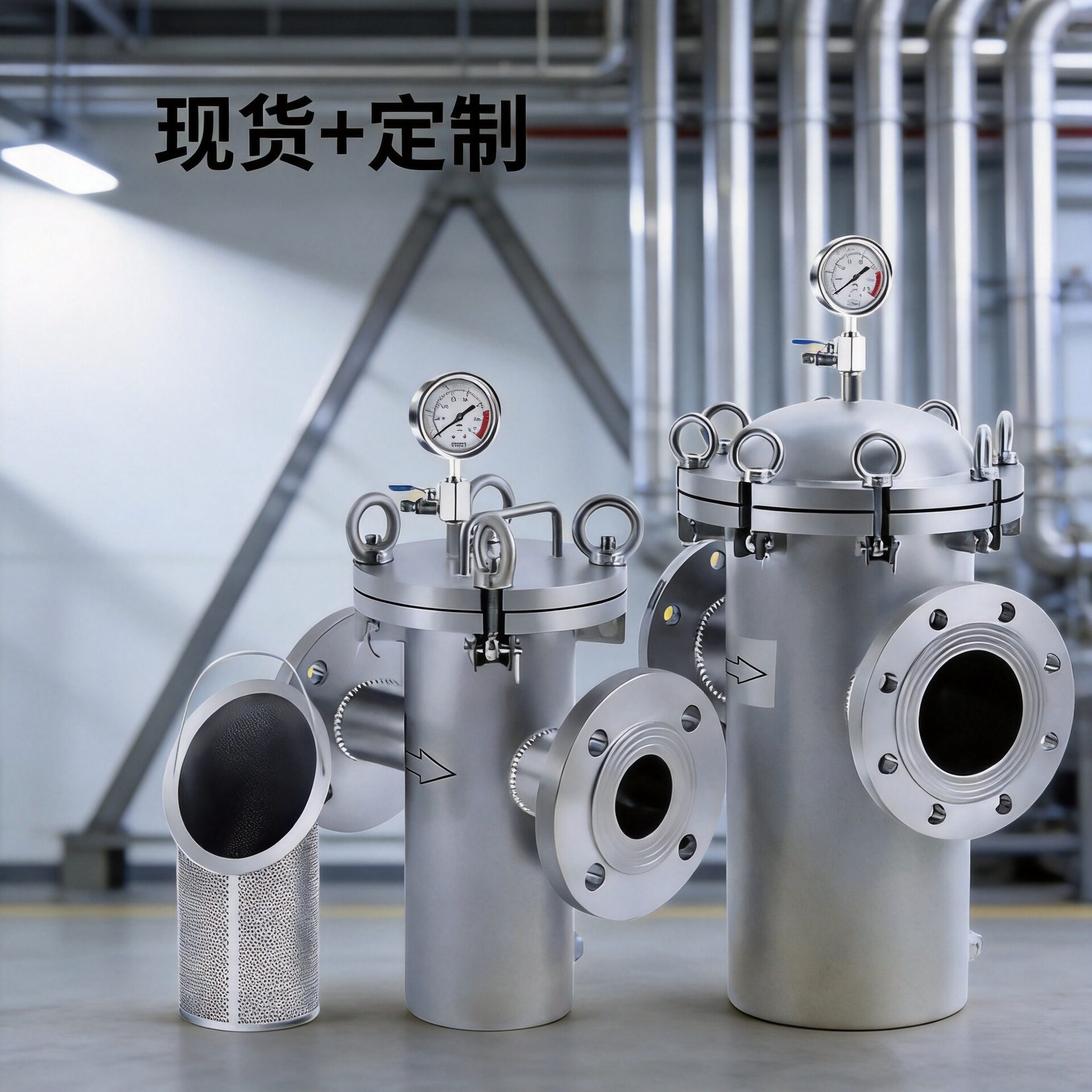 压力管路过滤器管道式过滤器篮式过滤器T型过滤器源头生产厂家