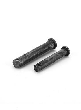 铁销轴8GB82带孔866销轴平销头圆柱带孔钉插销定位销