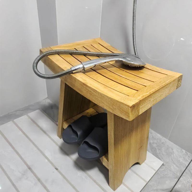 马逊新款柚木弧形浴亚室口凳出高端木制淋浴凳防洗水双层置澡848,家装主材,浴室壁挂凳椅,淘宝优惠券,粉丝福利购,淘宝优惠卷