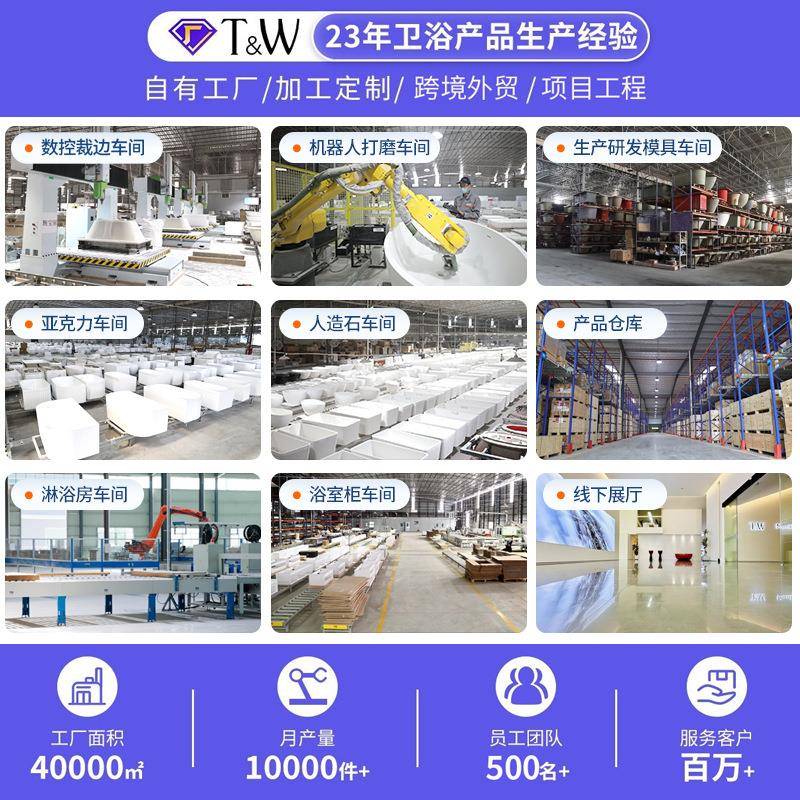 亚克662力浴缸家用小户泡型椭圆深小型一体式浴盆店民酒宿直厂家