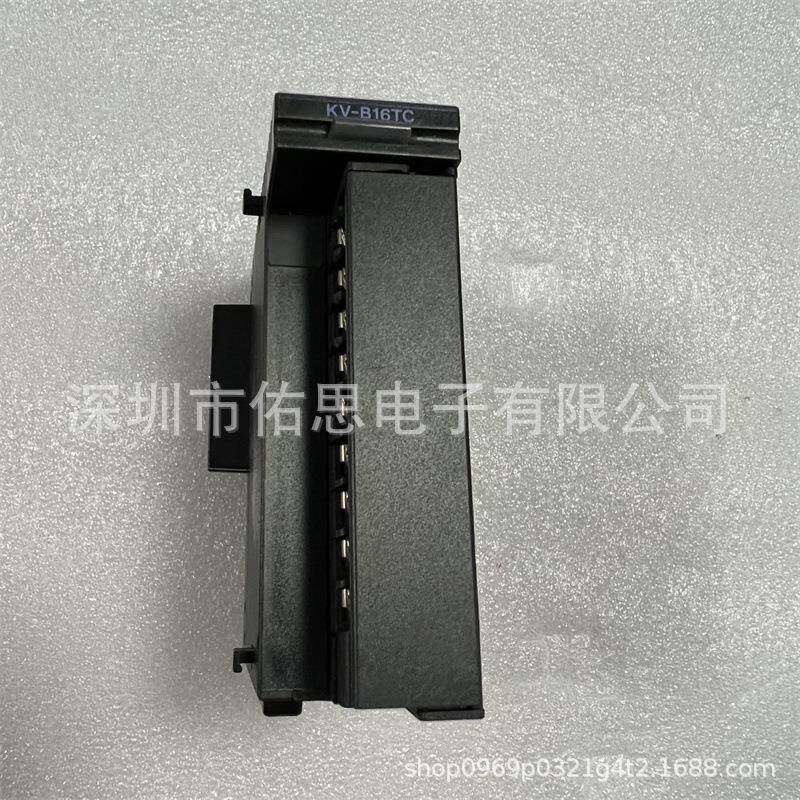 丝实物图基KV-B16TC恩1士KV-16TC可编程控制器B6点螺端子台晶体管