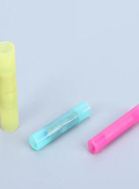 长形绝缘中间接头尼龙1-.5MKU平方1.5平方110200只粉全红色