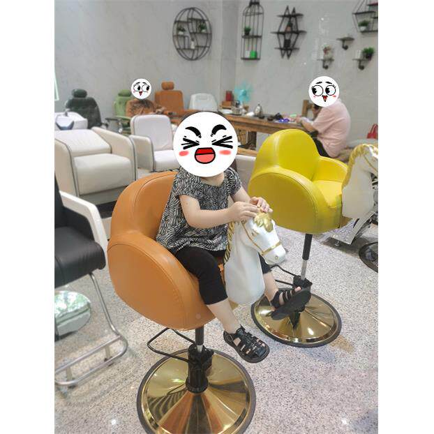 理发店童复古23780马剪发升降木旋儿转椅宝子宝美发座椅发廊卡通