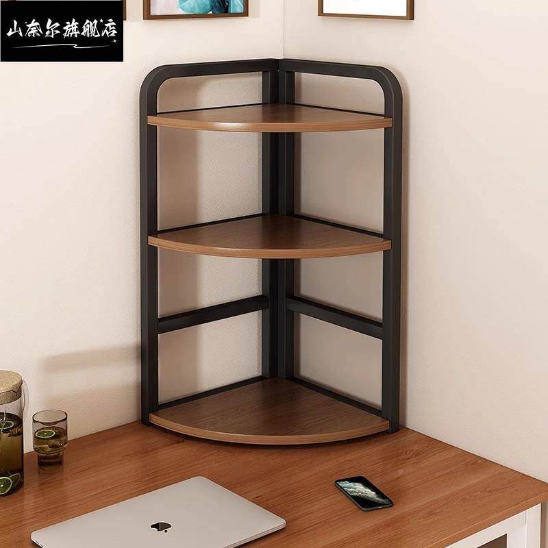 ?学书架桌面置物办公室桌上转角收纳小架子396架桌生宿舍书简易整