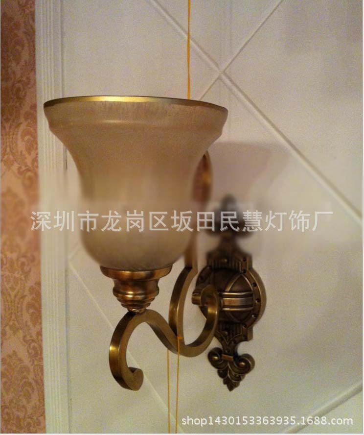 ▍全铜打造▍欧式全铜手工焊锡灯/工艺壁灯/欧式壁灯/全铜壁灯