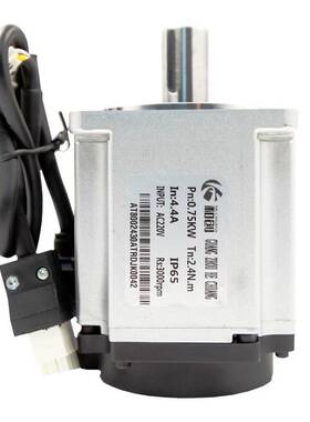 60/80/110/130总线伺服EtherCat电机套装750/1000W带抱闸高精度