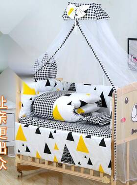 钰贝乐武婴儿床公主床实木VMN床宝宝儿童床儿摇篮婴儿童欧式床床