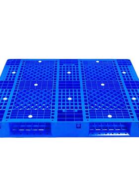 料塑货架13111格311网川字防潮托盘川字运蓝色货运输托盘栈板