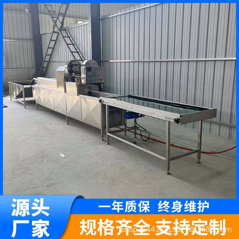 全自动单排洗蛋机 鸡蛋清洗烘干照明消毒喷油打码一体机 欢迎试机
