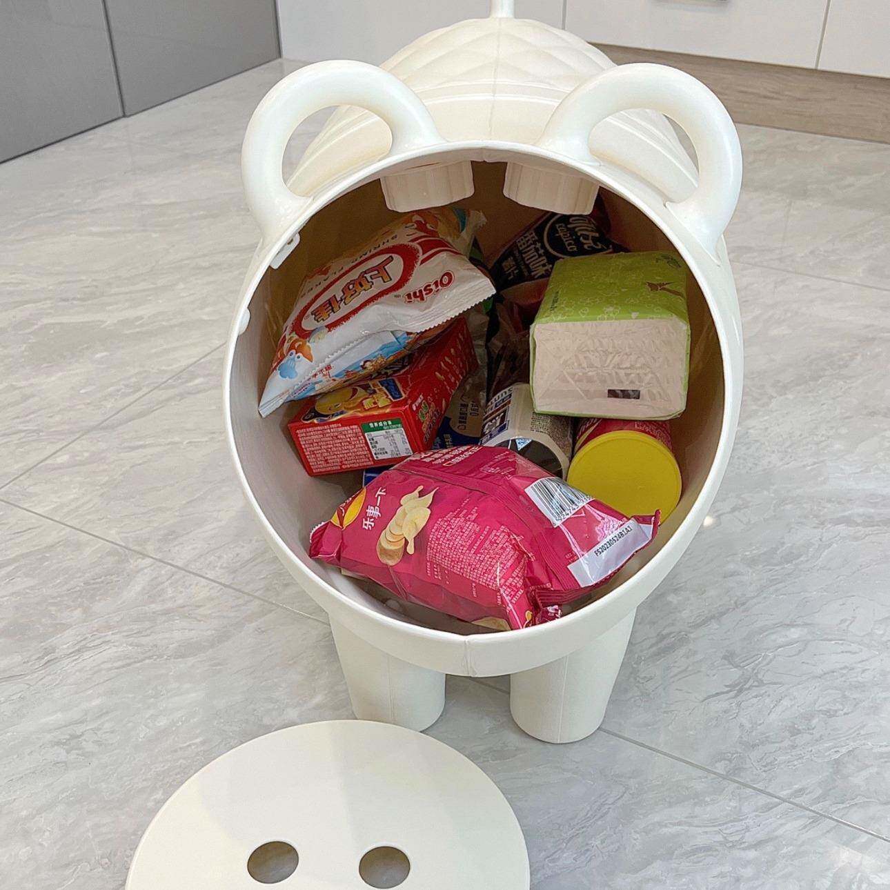 创意桌可收纳茶几简约边几卡通小猪AYI儿童茶可几小子爱小高颜值