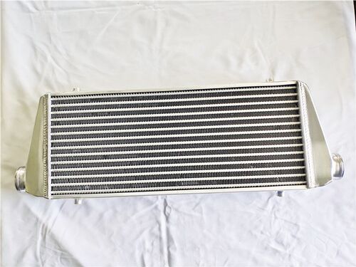 28“x10”x2“FMIC通用铝涡轮增压中冷器2.25”英寸/出口管和翅片