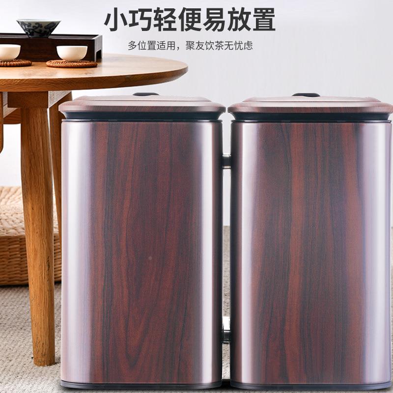 智能语圾桶716茶渣茶桶滤茶桶茶水桶茶垃具配件台垃圾废音水收纳