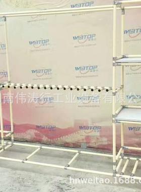 精益管物架流利条货架线棒料精益成品防滑IRS管电货管架定制