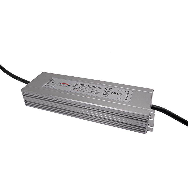 IP672854防水电源1V300W大功率带贴片模组灯铝壳防水条灯户外电源