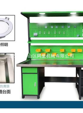 款大号/小号电喷喷油器修工作台新加厚不锈维电90332钢喷校泵