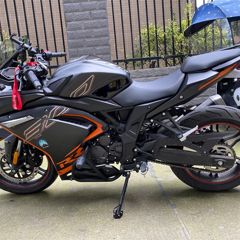 无极300C 300R/300RR改装边脚撑加大座 侧撑加大垫 刹车加大踏板