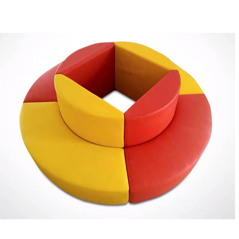 定制包柱子软包凳大厅方柱圆柱沙发绕柱围柱弧形凳圈柱子等候座椅