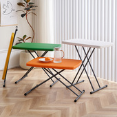 折叠桌子床边上单人便携式 书桌升降桌移动儿童电脑塑料学习小桌子