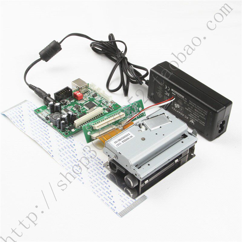 58MM嵌入式机芯 存包柜 售货柜  自助终端打印机 打印头 自动切纸