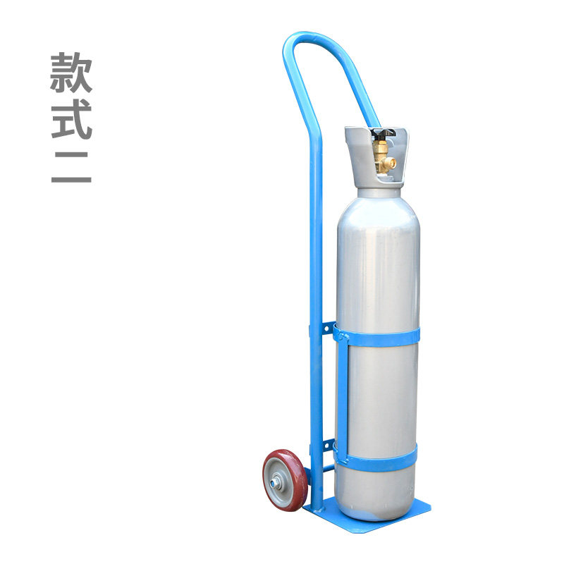 10升15升氧气瓶氮气瓶二氧化碳瓶氧气瓶用小推车便携式加厚
