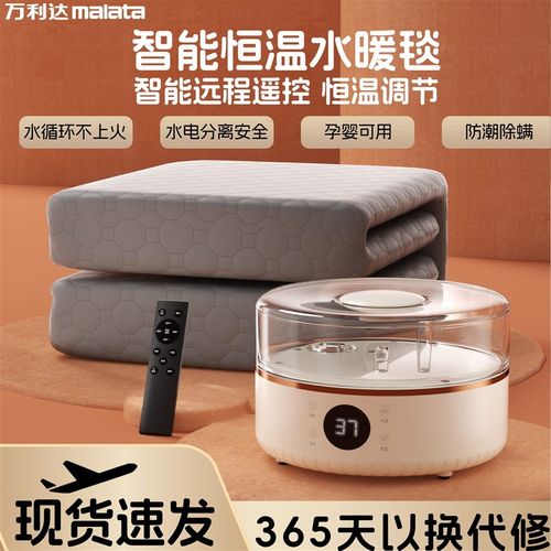 水暖电热毯智能双人水循环冬季电褥子单人2024家用水热毯炕新款垫