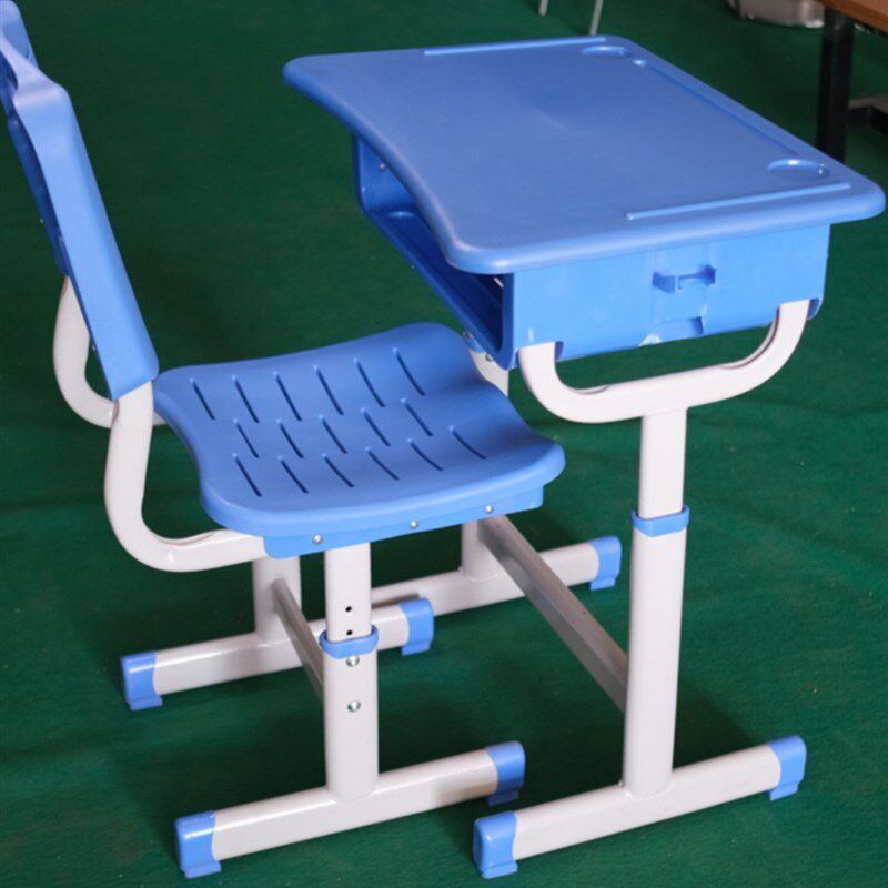 abs课桌椅环保中小学生补习托管班单人升降辅导培训桌椅调节坐姿