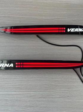 FOR 22款VERNA/ACCENT后杠灯LED带扫描流光后保险杠尾灯改装加装